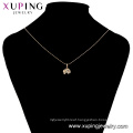 33982 xuping elephant gold Environmental Copper pendant for women